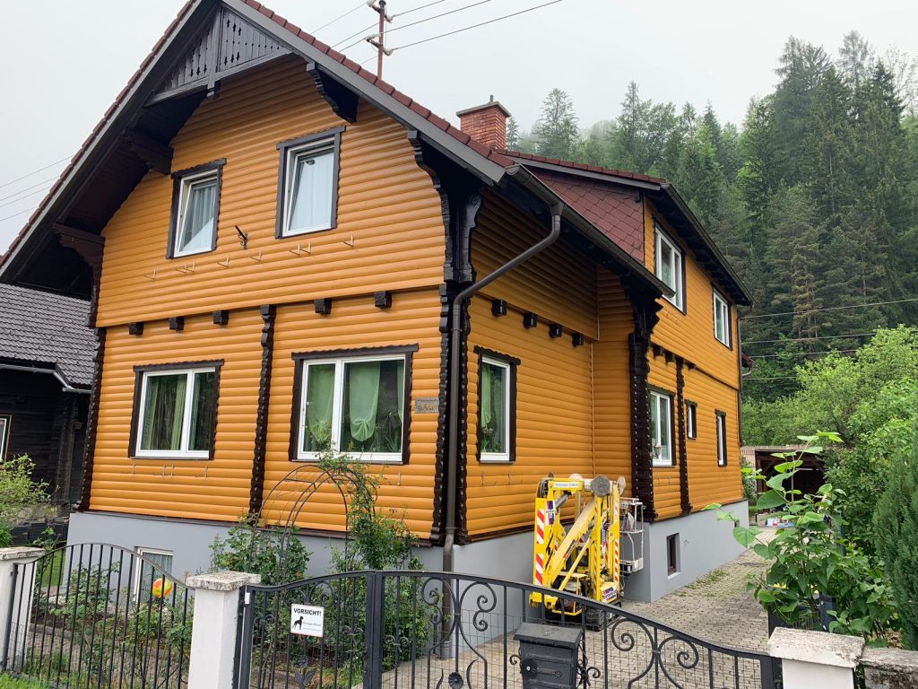 Fassadengestaltung - Malermeister Naki - Malerbetrieb im Raum Bruck an der Mur - Mürzzuschlag / Malerbetrieb in Hönigsberg