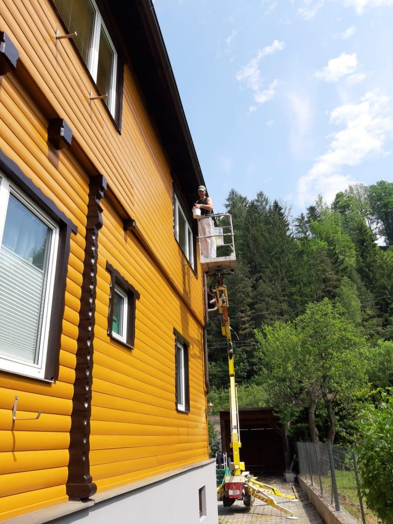 Fassadengestaltung - Malermeister Naki - Malerbetrieb im Raum Bruck an der Mur - Mürzzuschlag / Malerbetrieb in Hönigsberg