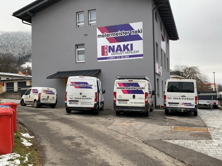 Firmenstandort - Malermeister Naki - Malerbetrieb im Raum Bruck an der Mur - Mürzzuschlag / Malerbetrieb in Hönigsberg